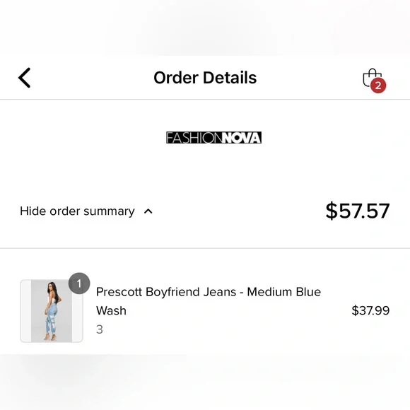 Fashionnova boyfriend jeans - Picture 6 of 8